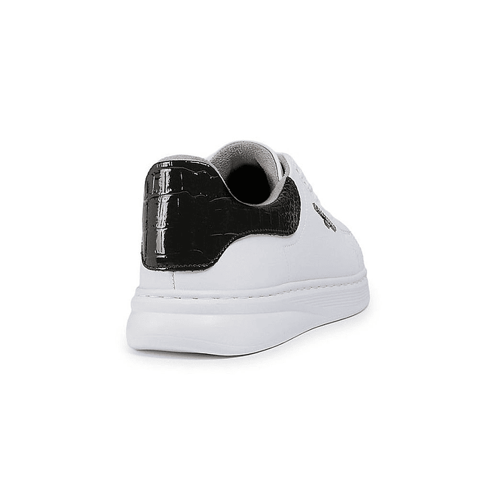 KARL LOGO LOW-TOP WHITE/BLACK 2