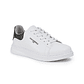 KARL LOGO LOW-TOP WHITE/BLACK - Miniatura 1
