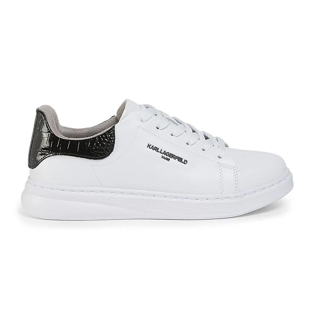 KARL LOGO LOW-TOP WHITE/BLACK 6