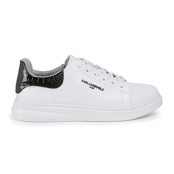 KARL LOGO LOW-TOP WHITE/BLACK 6