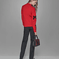 KARL 3D BOW SWEATER RED - Miniatura 6