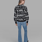 KARL LOGO EMBELLISHED SWEATER BLACK - Miniatura 3