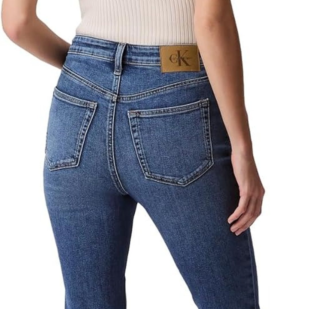 JEANS CK SKINNY HIGH BLUE 2