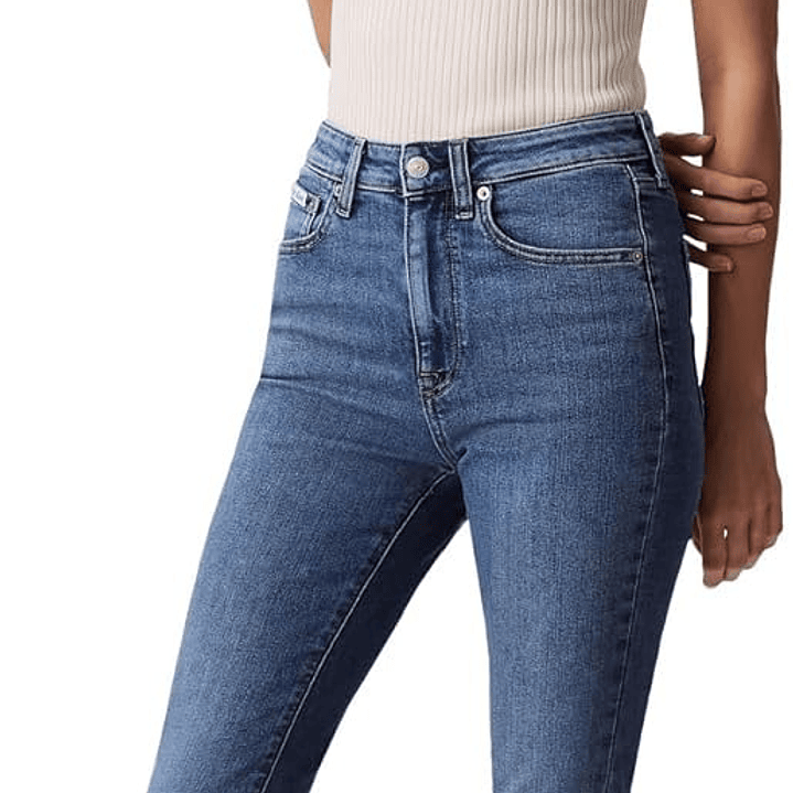 JEANS CK SKINNY HIGH BLUE 1