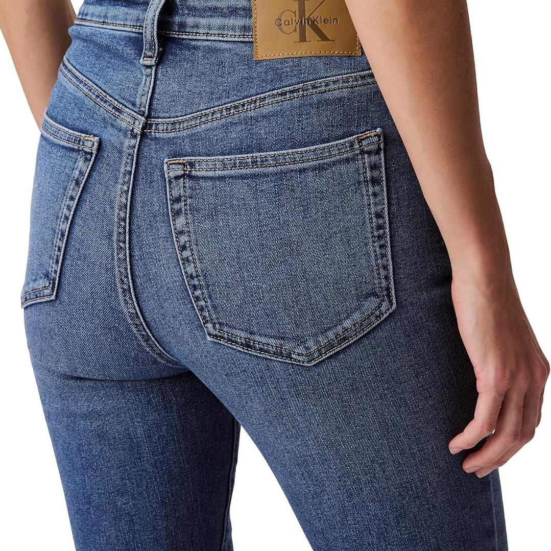JEANS CK SKINNY HIGH BLUE 4
