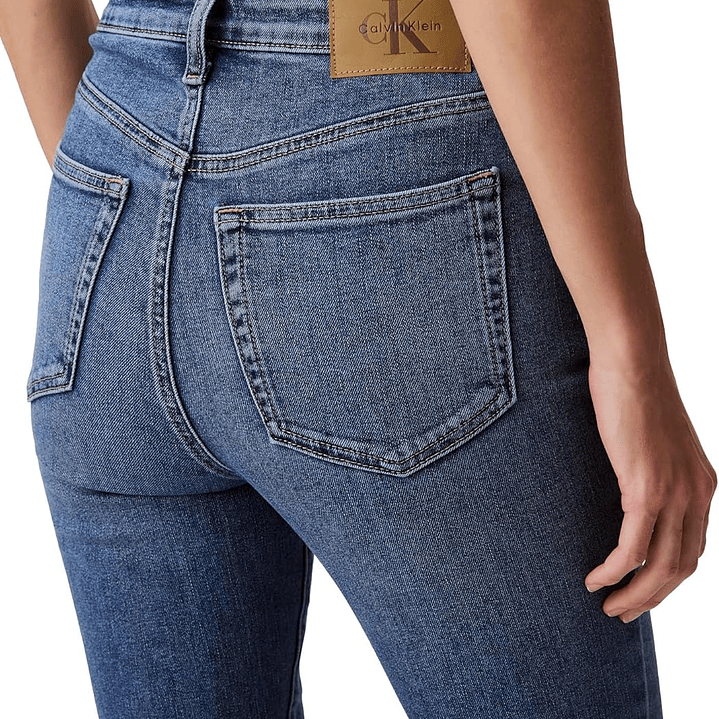 JEANS CK SKINNY HIGH BLUE 4