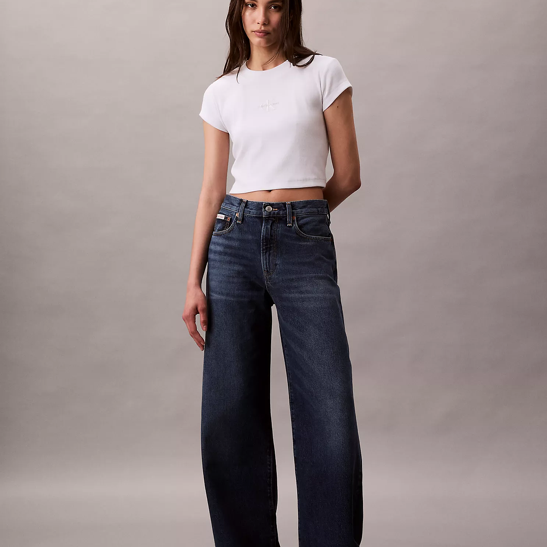 JEANS CK ULTRA HIGH WIDE LEG AZO 1