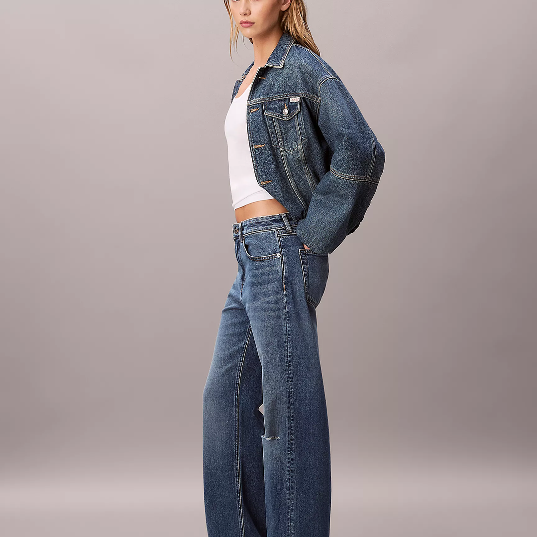 JEANS CK 90S STRAIGHT SIGNATURE RUNAWAY 2