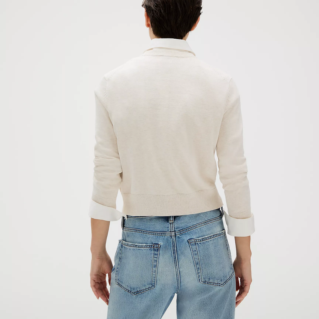 HOODIE MONOGRAM BEIG 2