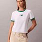 CK CAMISETA MONOGRAM RINGER  - Miniatura 1