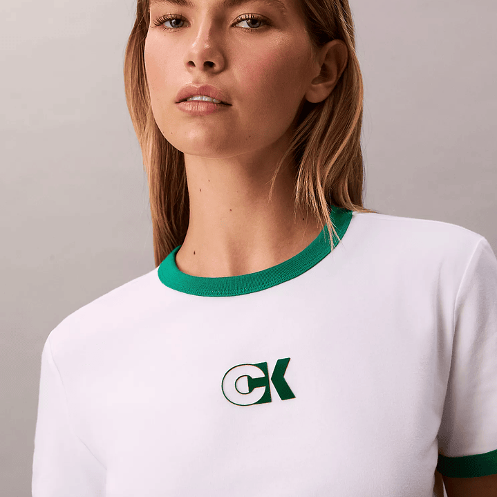 CK CAMISETA MONOGRAM RINGER  4