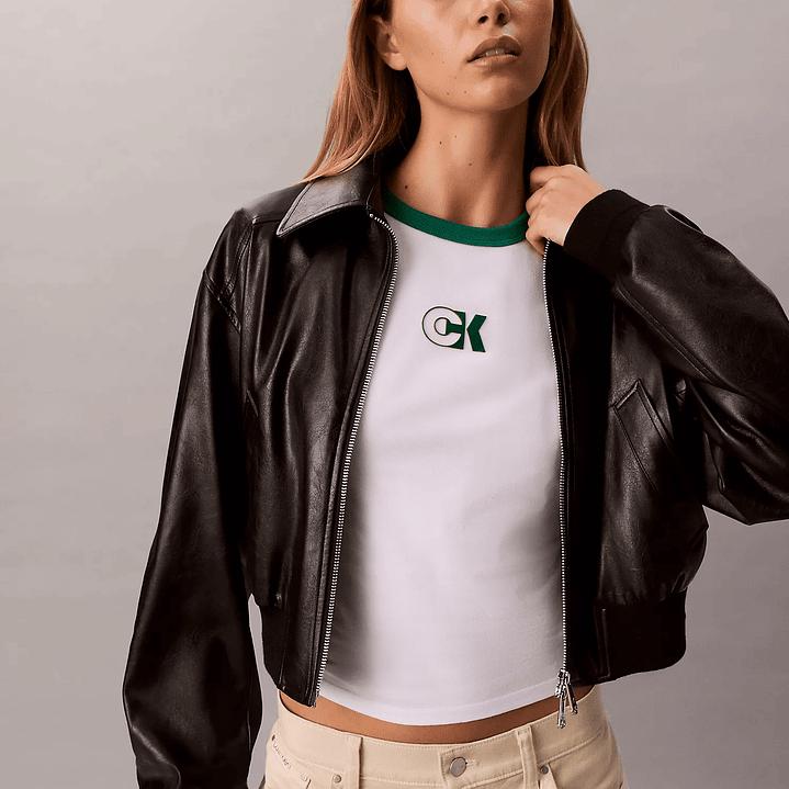 CK CAMISETA MONOGRAM RINGER  5