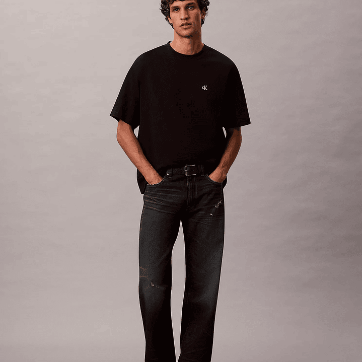 CK CAMISETA RELAXED BLACK 3