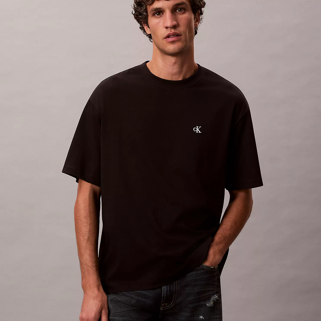 CK CAMISETA RELAXED BLACK 1