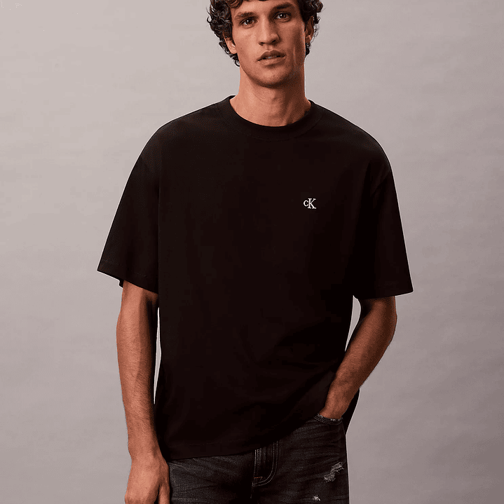 CK CAMISETA RELAXED BLACK 1