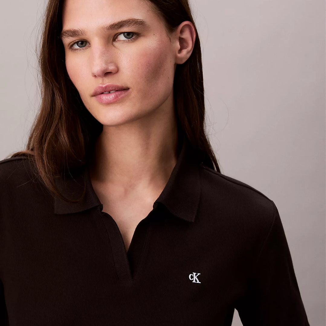CK POLO RIB TEE BLACK 4