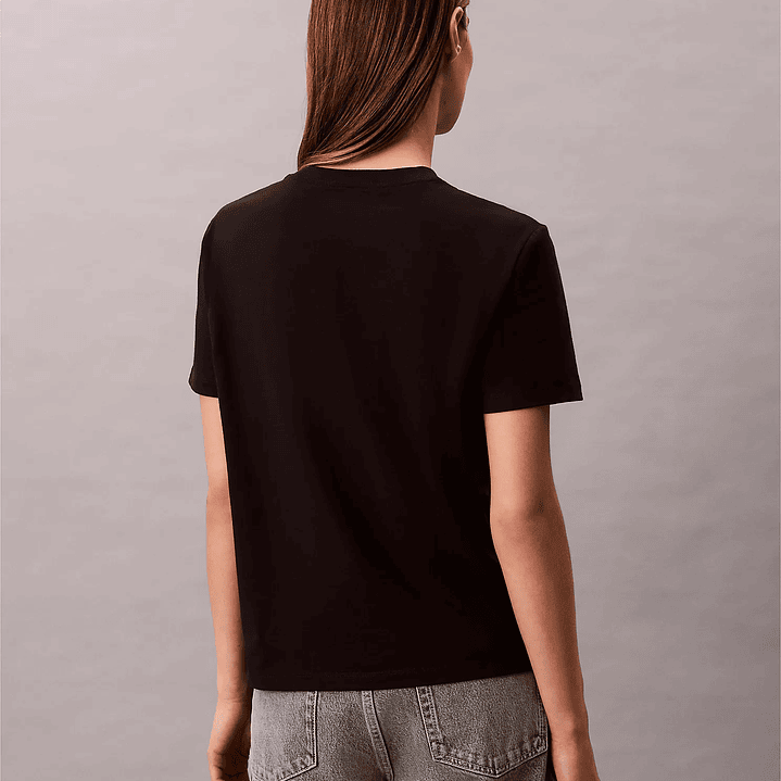 CK CAMISETA FLEECE CROPPED  5