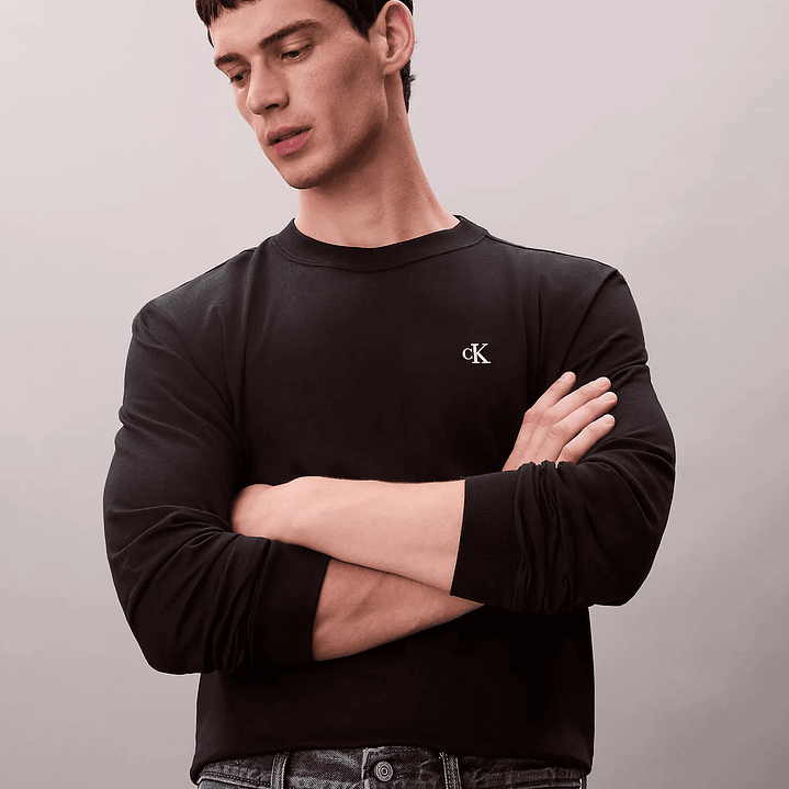 CK SACO MONOGRAM BLACK 2