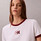 CK CAMISETA MONOGRAM RINGER WHITE-RED - Miniatura 1