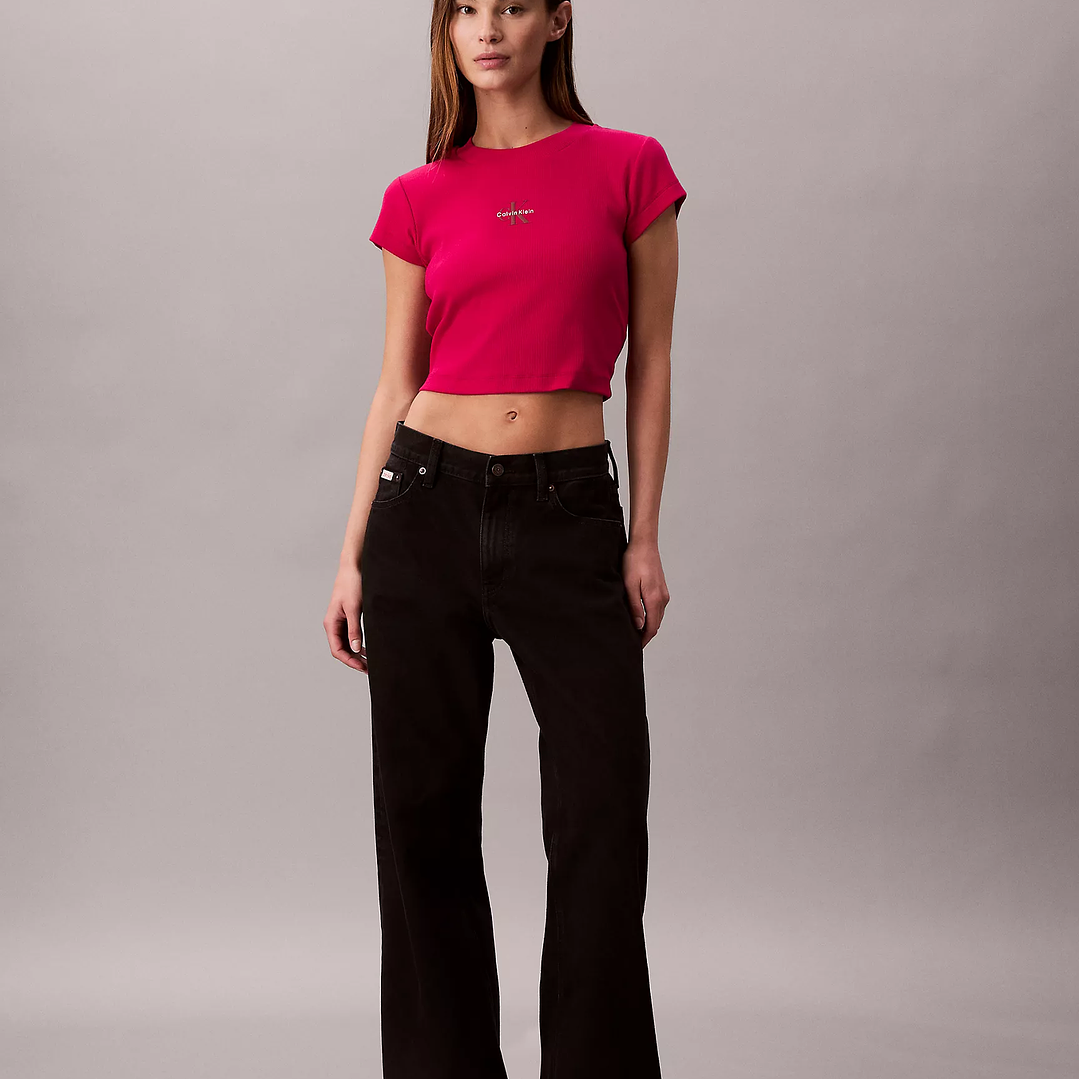 CK CAMISETA BABY TEE RED 2