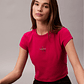 CK CAMISETA BABY TEE RED - Miniatura 4