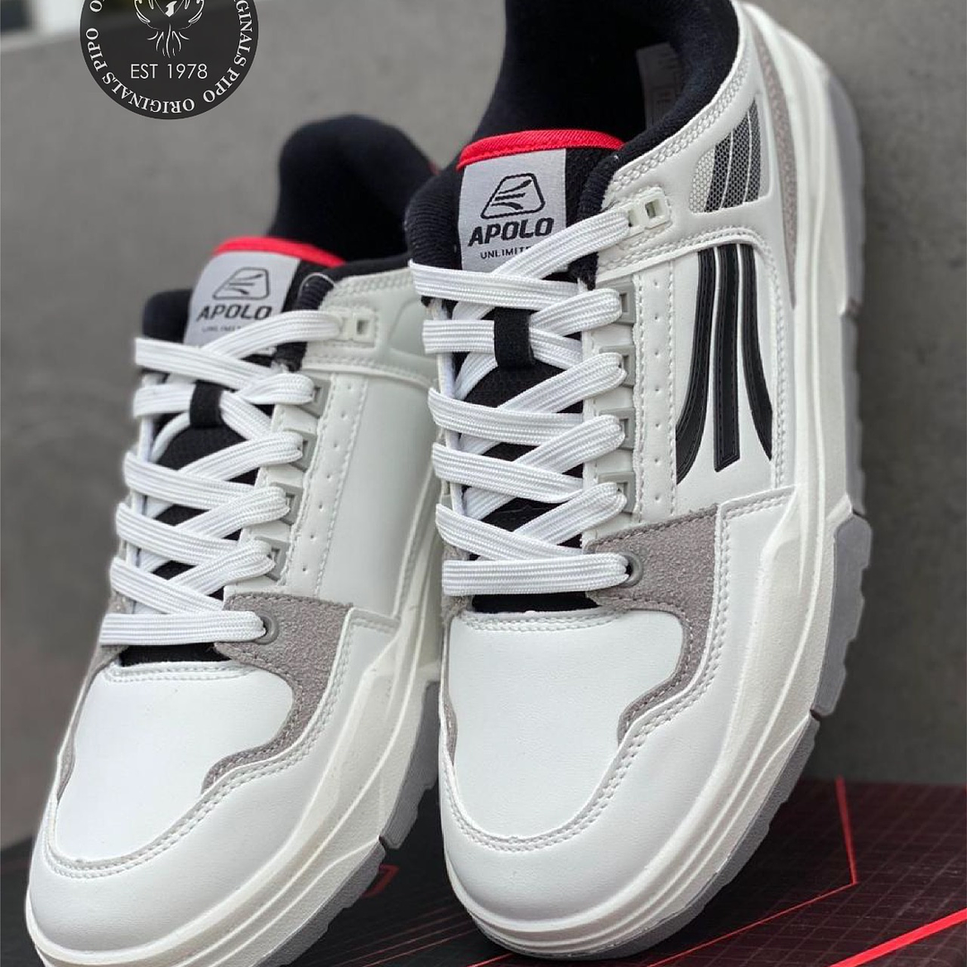 APOLO SKATE WHITE/RED 24-92-02 1