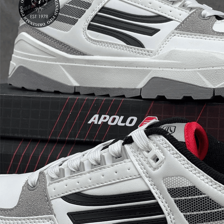 APOLO SKATE WHITE/RED 24-92-02 2
