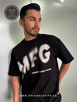 CAMISETA LE MONARQUÉ GRAF BLACK 