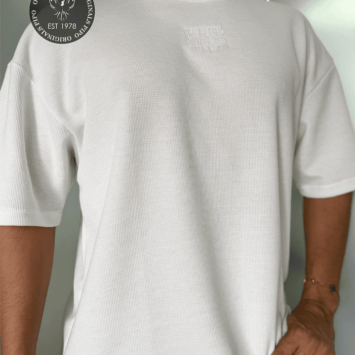 CAMISETA LE MONARQUÉ VORTICE CREMA 3