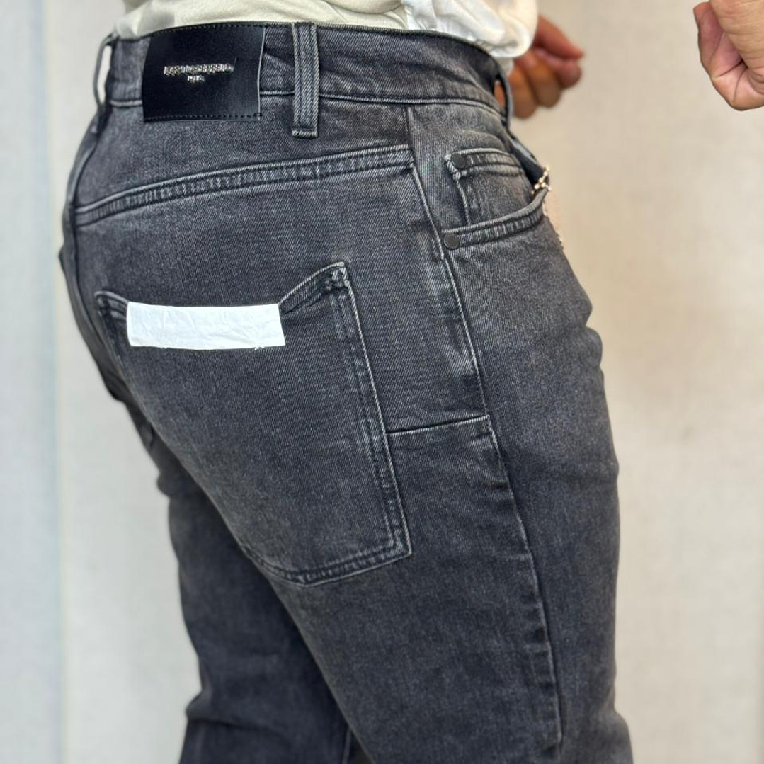 JEANS POCKET DENIM BLACK 3