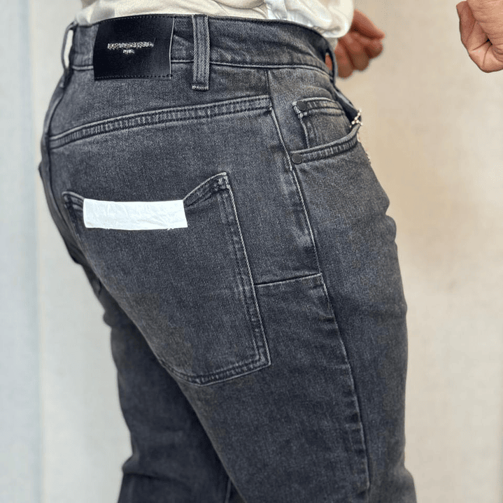 JEANS POCKET DENIM BLACK 3