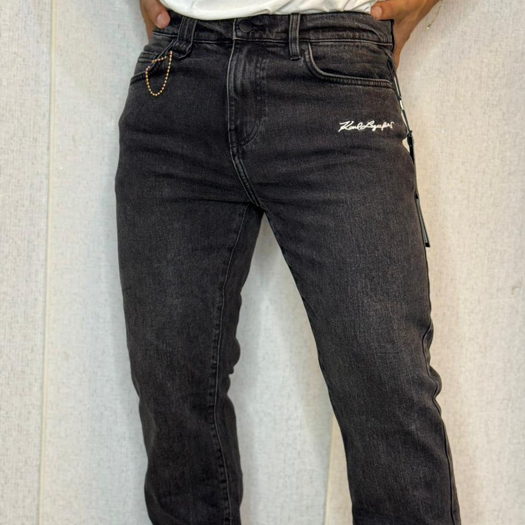 JEANS POCKET DENIM BLACK 1