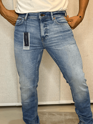 TH JEANS SLIM AUT SFT MED AZUL WASH 