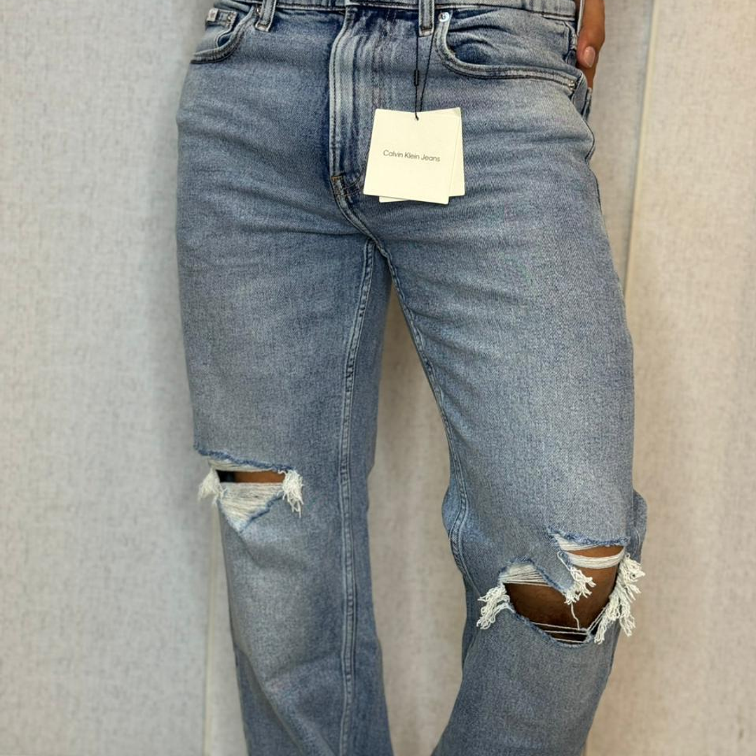 JEANS CK 90S STRAIGTH SIGNATURE  1