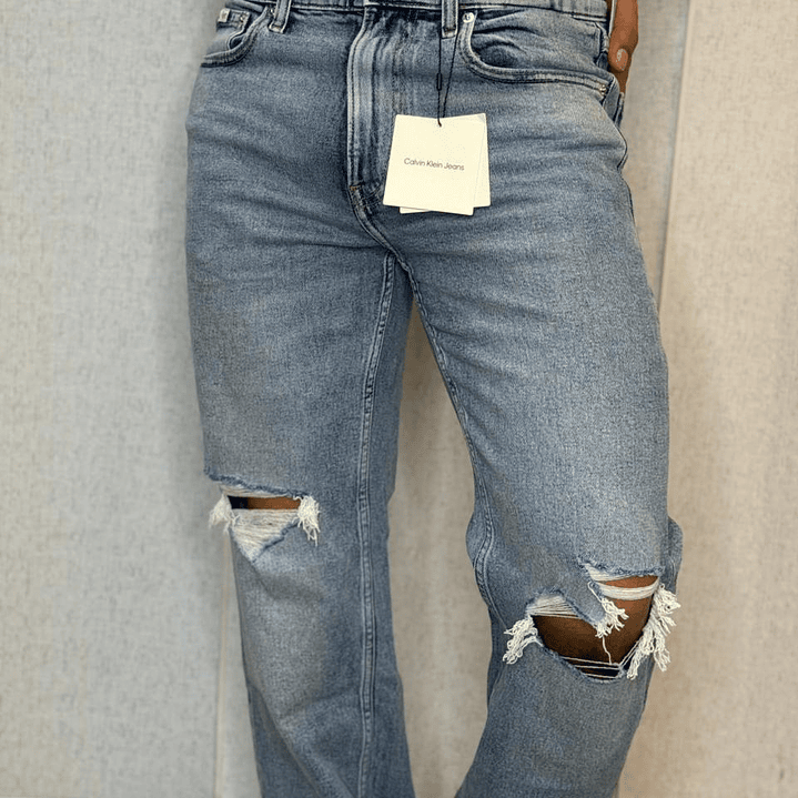 JEANS CK 90S STRAIGTH SIGNATURE  1