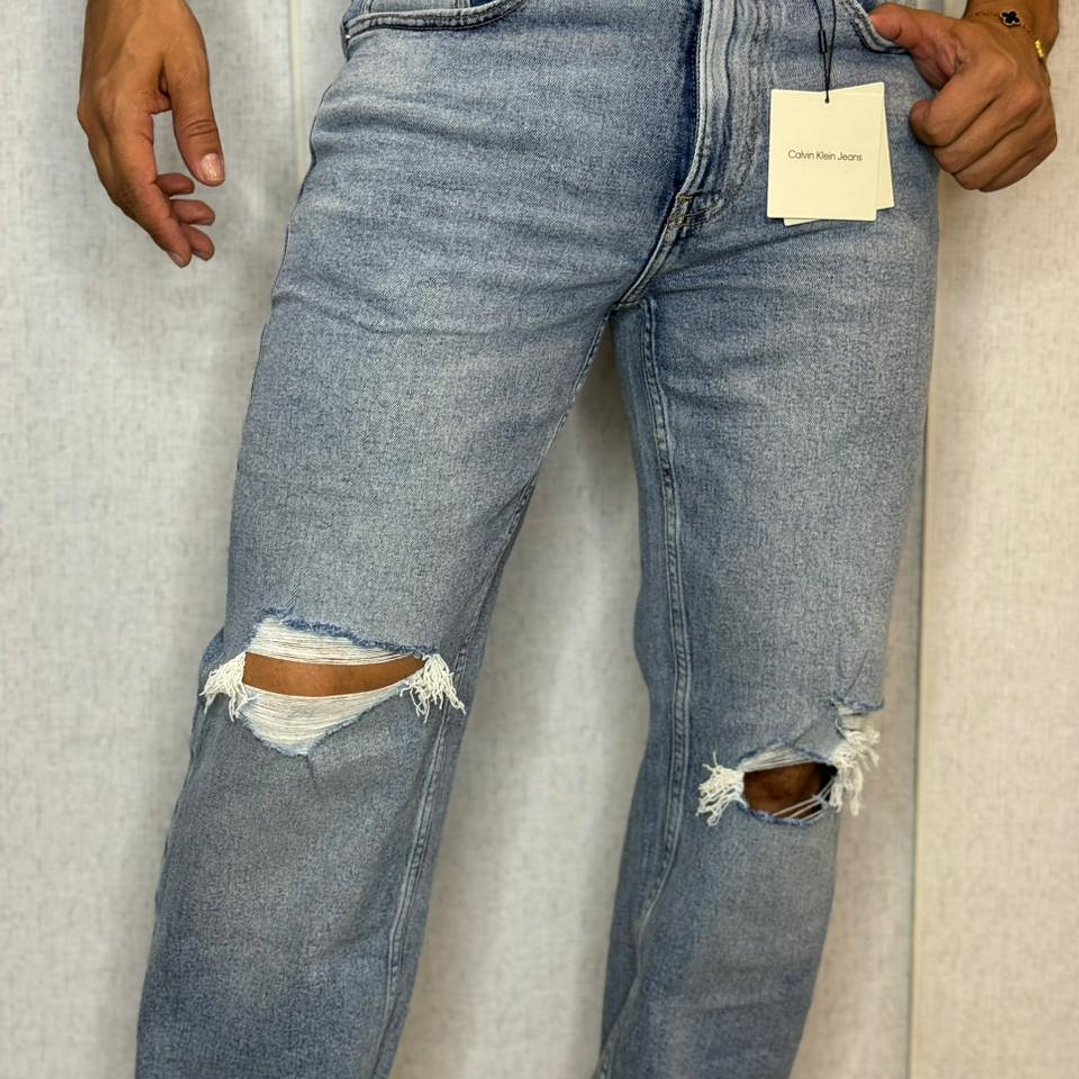 JEANS CK 90S STRAIGTH SIGNATURE  3