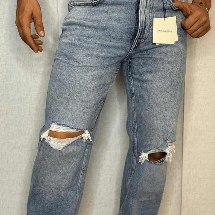 JEANS CK 90S STRAIGTH SIGNATURE  3