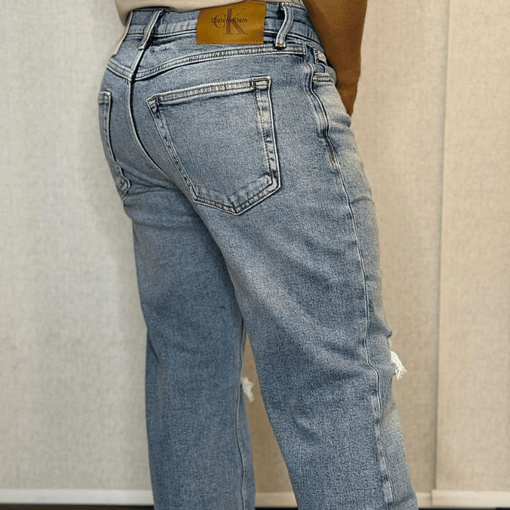 JEANS CK 90S STRAIGTH SIGNATURE  5