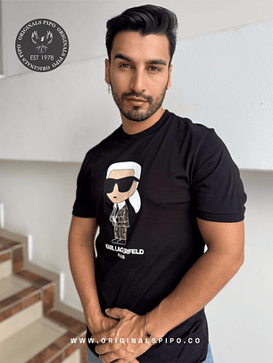 KARL CAMISETA CAMO BLACK