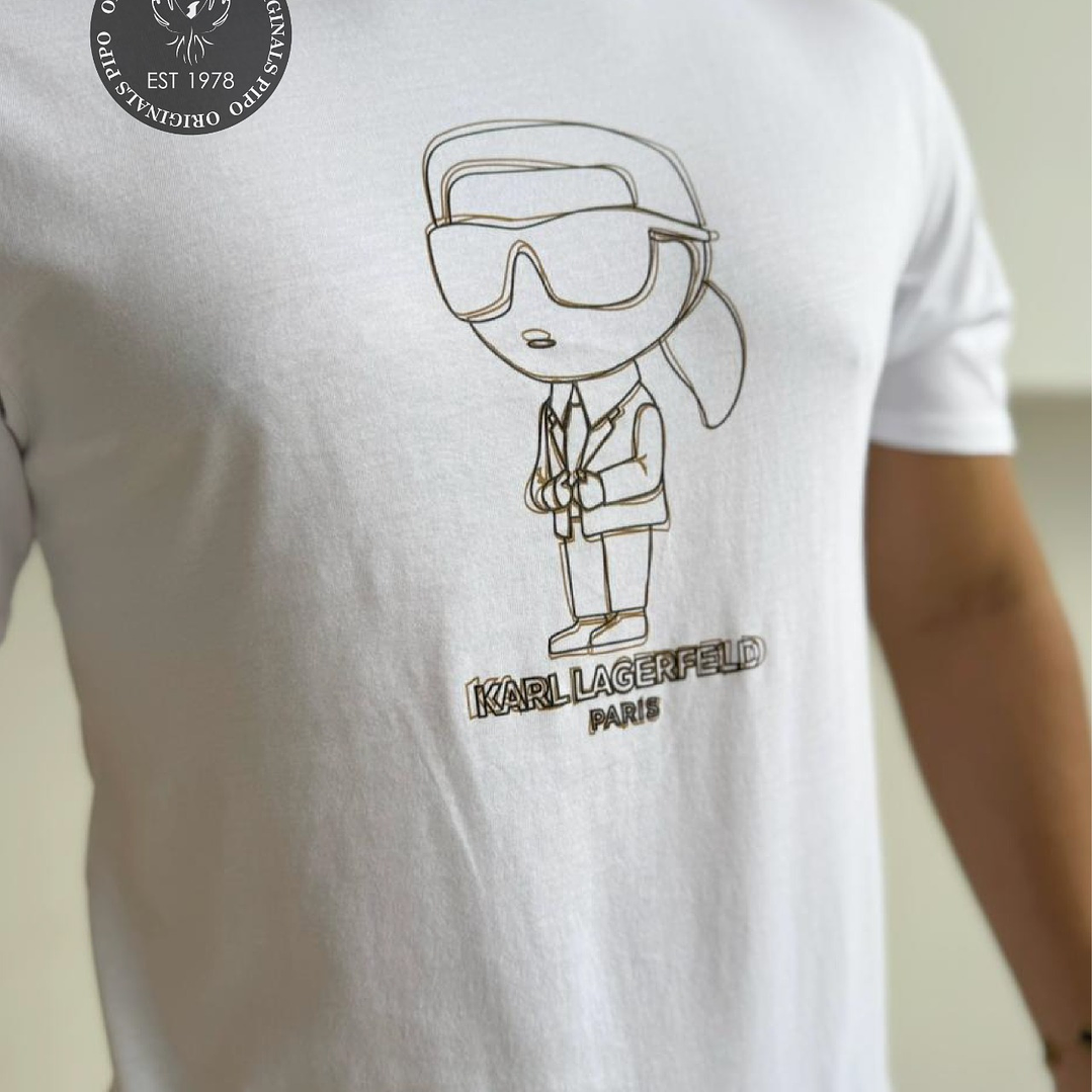 CAMISETA KARL DOLL OUTLINE TEE 3