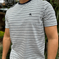 CK CAMISETA RAYADED WHITE-NAVY - Miniatura 2