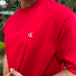 CK CAMISETA RELAXED RED - Miniatura 2
