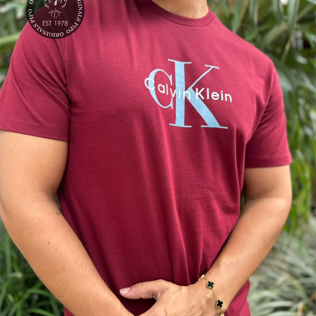 CAMISETA CK MONOLOGO TEE MOROCCAN 2