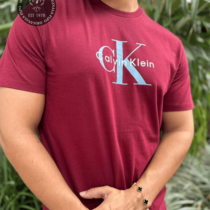 CAMISETA CK MONOLOGO TEE MOROCCAN 2