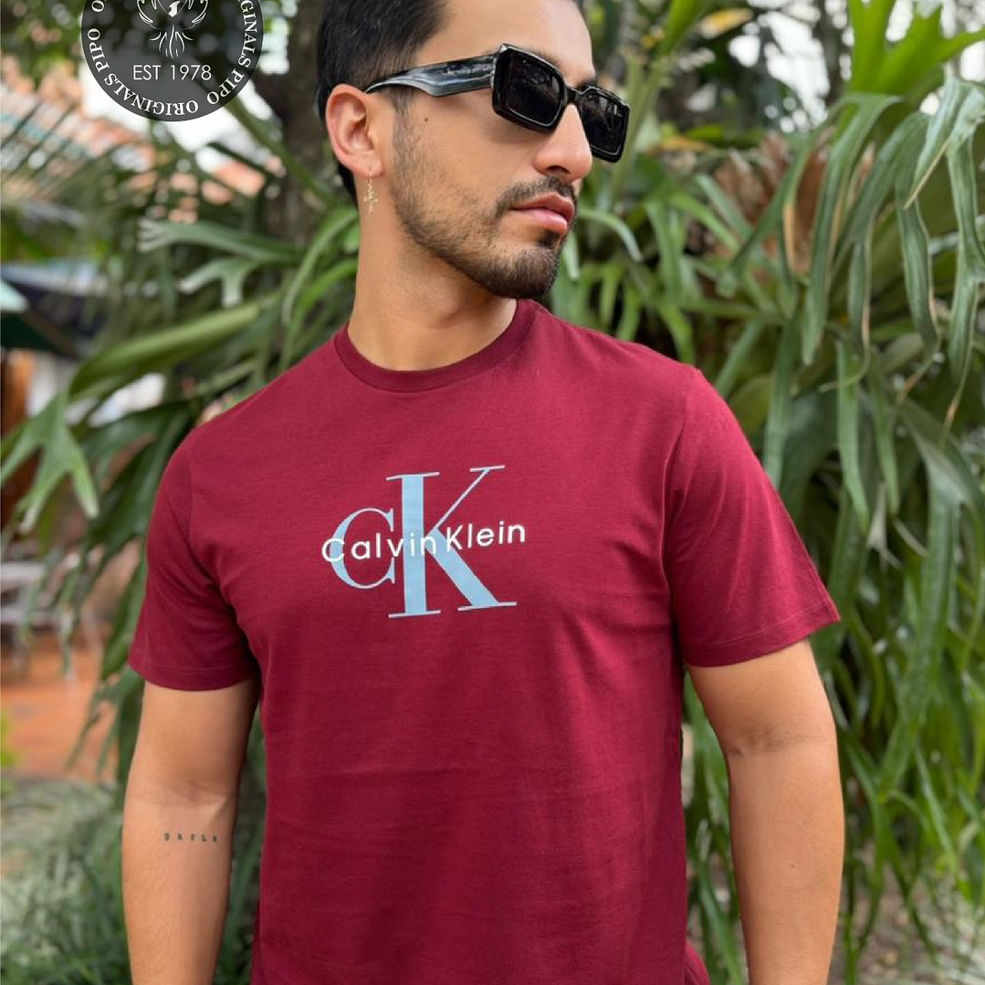 CAMISETA CK MONOLOGO TEE MOROCCAN 1