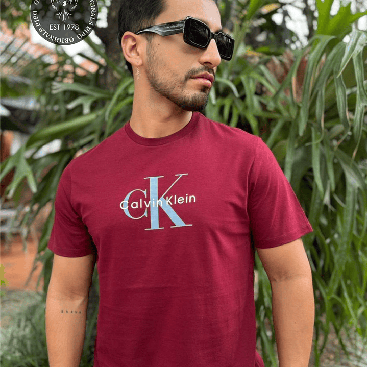 CAMISETA CK MONOLOGO TEE MOROCCAN 1