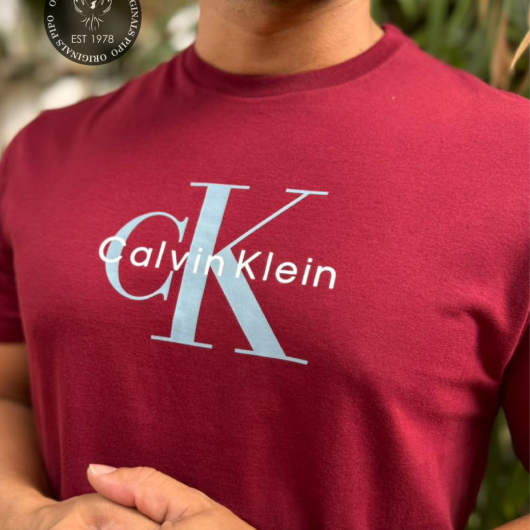 CAMISETA CK MONOLOGO TEE MOROCCAN 3