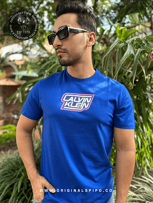 CAMISETA CK SPORT LOGO NAVY