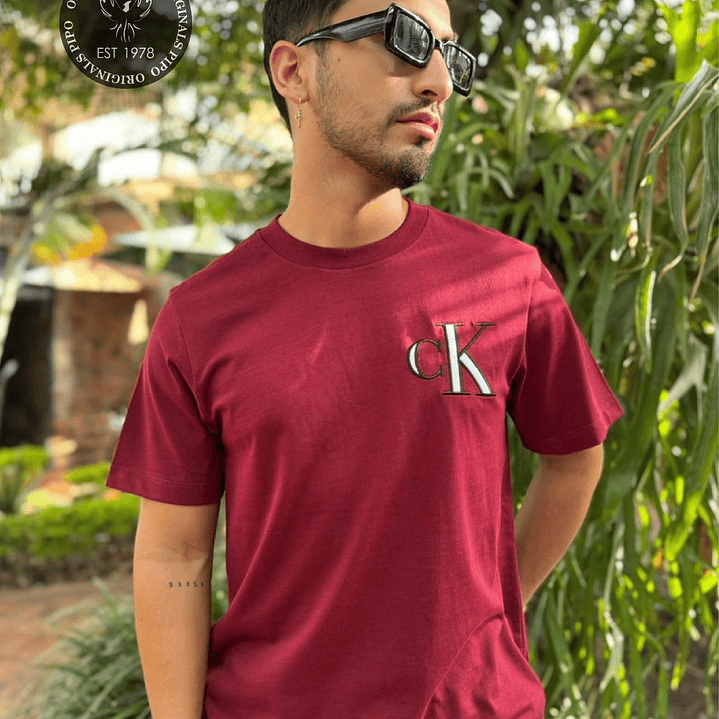 CAMISETA CK PURE RED 1