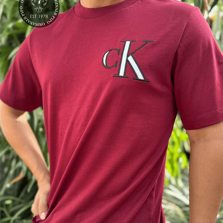 CAMISETA CK PURE RED 3